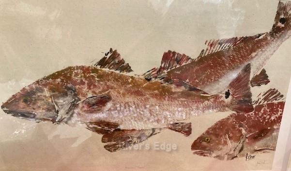 Red Fish Roamin Reds $110 by Fred Fisher